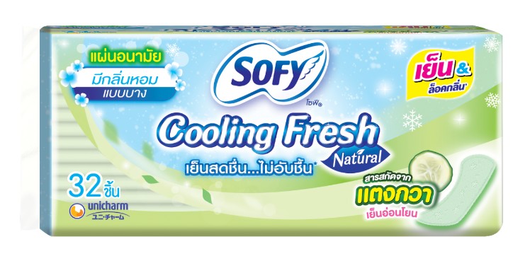 Sofy Panty liner Cooling Fresh Natural Slim